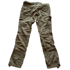 MEC Olive Green Cotton Slim Fit Hiking Pants